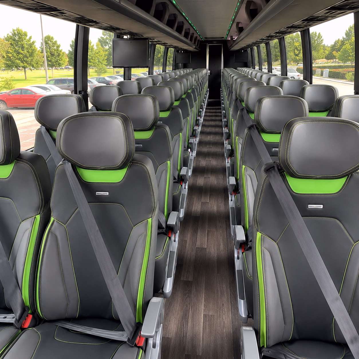 glendora long distance transportation onboard seating