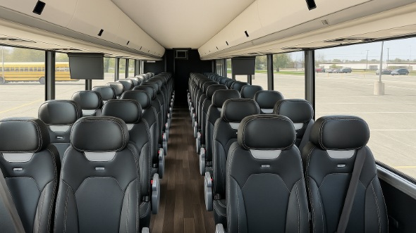 glendora 30 passenger minibus inside