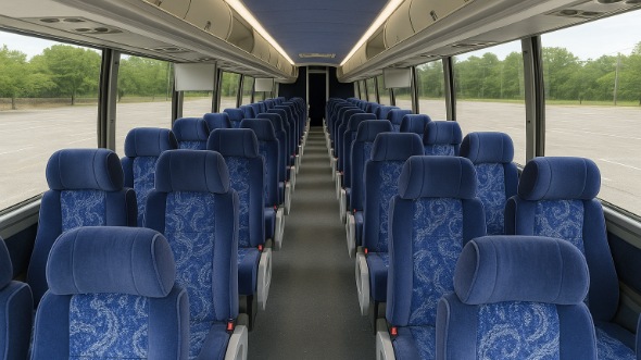glendora 54 passenger charter bus rental