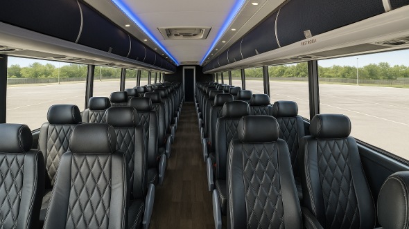 glendora 55 passenger charter bus rental
