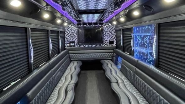 glendora party bus rental inside
